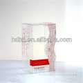clear transparent printed PET box for cosmetic